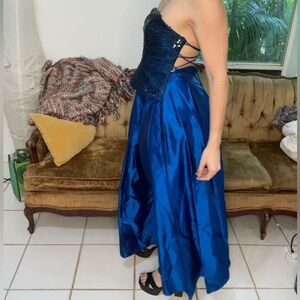 Two piece evening gown y2k